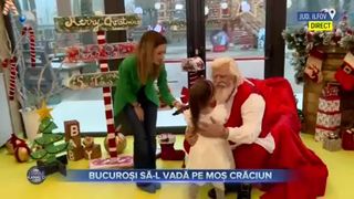 Bucuroși să-l vadă pe Moș Crăciun