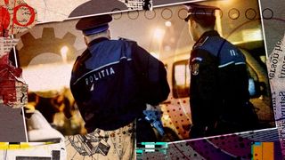 Un individ din Pitești a lovit doi polițiști chemați să intervină după ce bărbatul și-a bătut soția