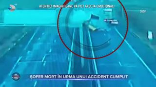 Șofer mort în urma unui accident cumplit
