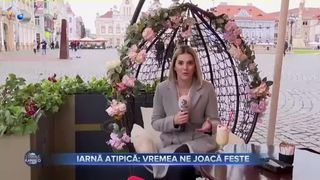Iarnă atipică - vremea ne joacă feste