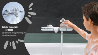 Iată cum poți economisi bani pe apa consumată cu bateria din baie