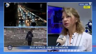 Zile atipice- ger și inundații