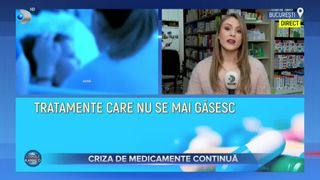 Criza de medicamente continuă