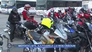 Motocicliștii, ajutoarele lui Moș Crăciun