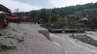 Zile de inundații, urmate de ger &icirc;n Rom&acirc;nia