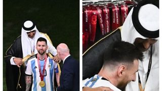 Mantia cu care a fost îmbrăcat Messi a stârnit un val de controverse. Ce simbolizează aceasta