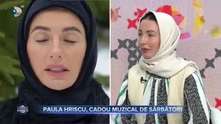 Paula Hriscu, colind de Crăciun