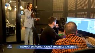 Damian Drăghici ajută tinerele talente