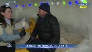 Se deschide hotelul de gheață