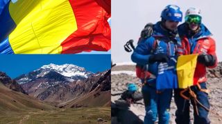 Doi români au escaladat cel mai înalt vârf din America de Sud. Răzvan și Alex sunt nevăzători