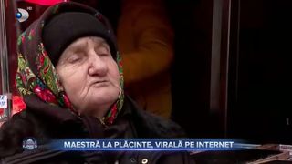 Maestră la plăcinte, virală pe internet