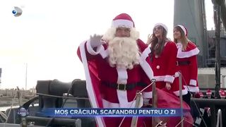 Moș Crăciun, scafandru pentru o zi