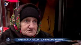 Maestră la plăcinte, virală pe internet