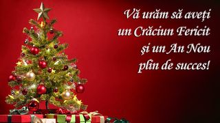 Sărbători fericite!