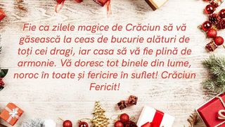 Mesaje originale pentru Ajunul Crăciunului 2022