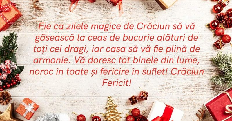 Urări de Crăciun 2022. 