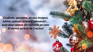 Urări de Crăciun 2022. 