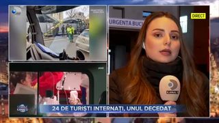 24 De turiști internați, unul decedat