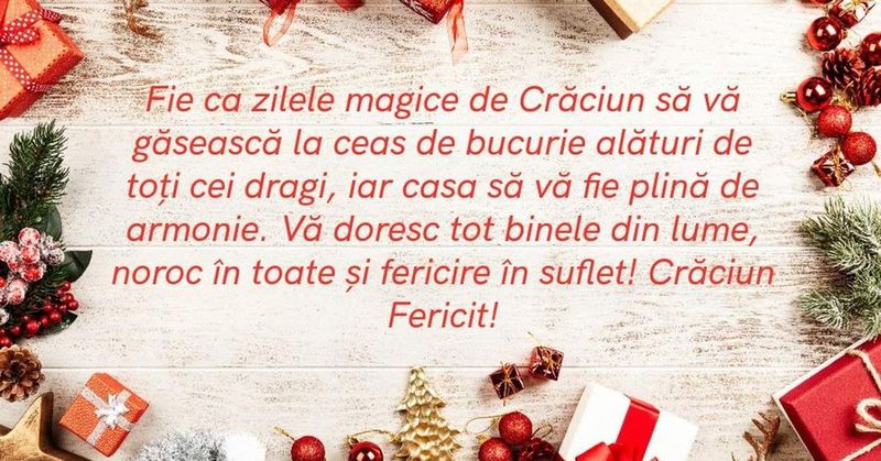 Mesaje originale de Crăciun 2022.