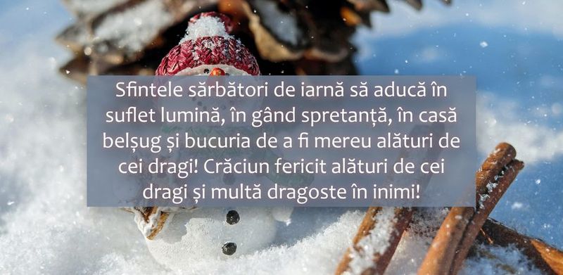 Mesaje Crăciun Fericit 2022. 