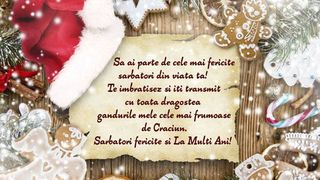 Mesaje Crăciun Fericit 2022. 