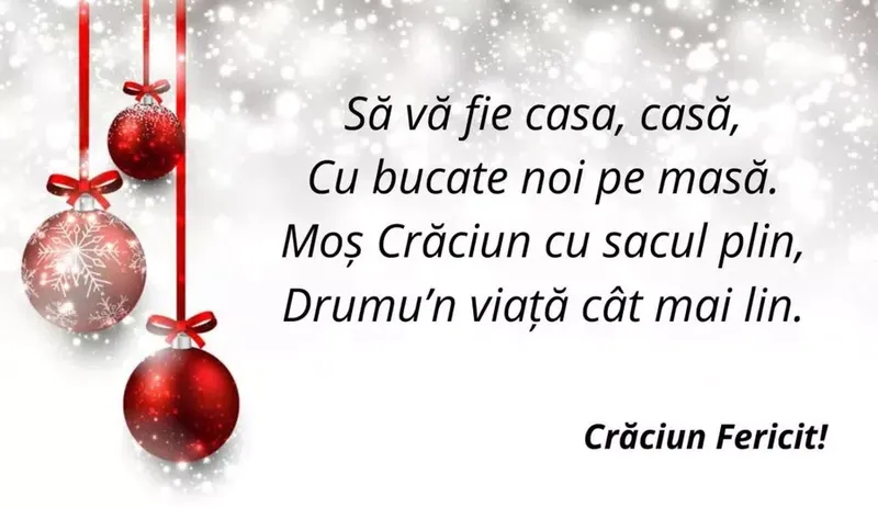 Mesaje Crăciun Fericit 2022. 