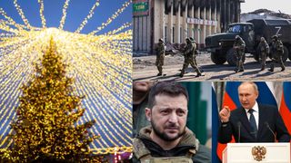 Primul Crăciun în regim de război al ucrainenilor. Sirenele de raid aerian au răsunat și în ziua de sărbătoare