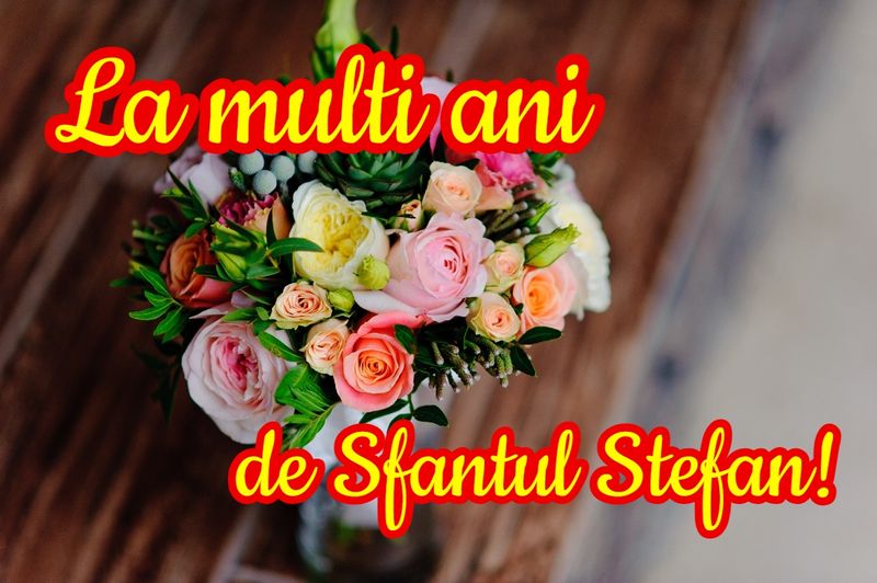La mulți ani, Stefan! La mulți ani, Stefania!