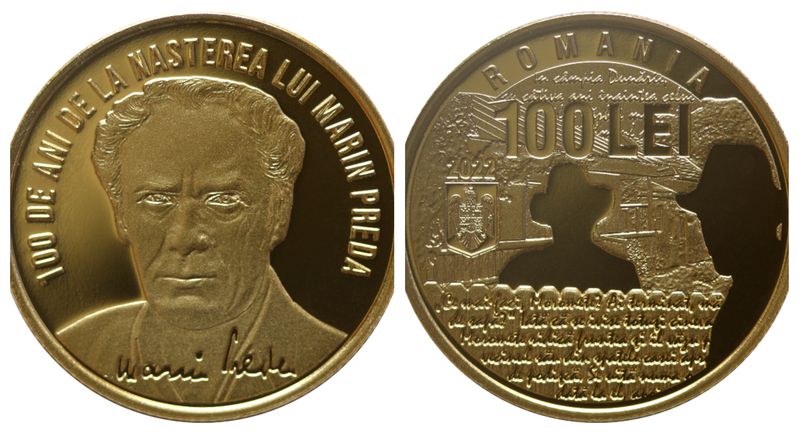 moneda bnr marin preda