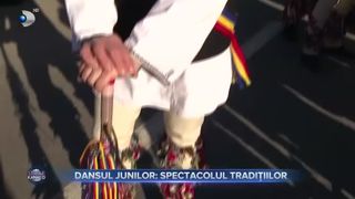 Dansul junilor- spectacolul tradițiilor