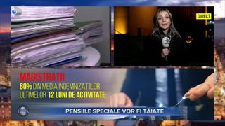 Pensiile speciale vor fi tăiate