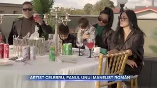 Artist celebru, fanul unui manelist român
