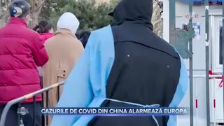 Cazurile de COVID din China alarmează Europa