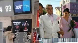 Criza financiară atinge cote maxime! Soția lui Gigi Becali călătorește cu avionul la clasa a doua pentru a face economie