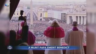 A murit Papa Emerit Benedict