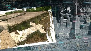 Un cimitir a fost profanat de Anul Nou. Ce au găsit oamenii ajunși la fața locului