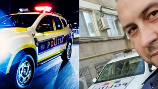 Povestea lui Vasile, polițistul care a salvat o fetiță de la moarte. Mesajul emoționant al colegilor