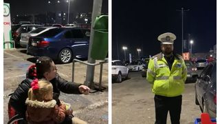 VIDEO - Dosar penal pentru abuz &icirc;n serviciu &icirc;n cazul polițiștilor care au ridicat mașina unor persoane cu handicap