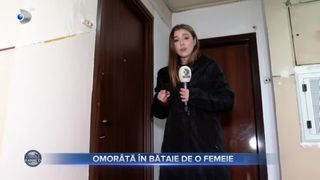 Omor&acirc;tă &icirc;n bătaie de o femeie