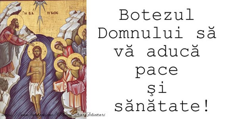 Mesaje de Bobotează 2023. 