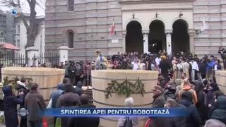 Sfințirea apei pentru Bobotează