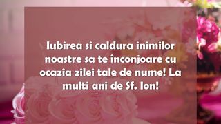Mesaje de Sfântul Ioan 2023.