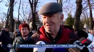 Mititică Popescu, condus pe ultimul drum