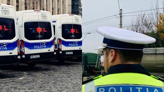 Bărbatul urmărit de Poliţie în trafic, care i-a rupt piciorul unui pieton, a fost reţinut