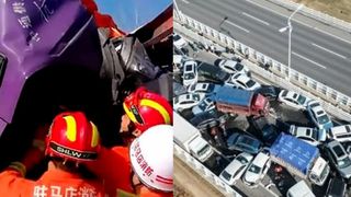 Accident rutier dezastruos: 17 persoane au murit şi alte 22 au fost rănite