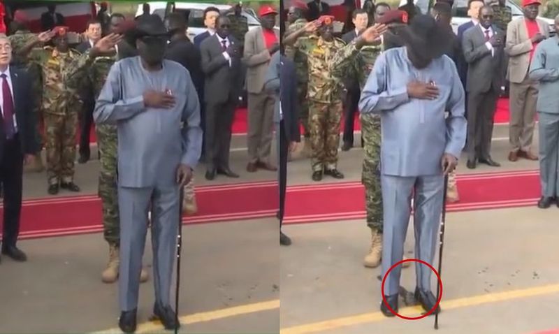 VIDEO - Jurnaliștii care l-au filmat pe președintele Sudanului în timp ce s-a scăpat pe el și-au primit pedeapsa. Incidentul a fost transmis în direct