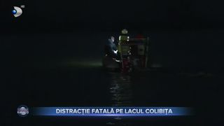 Distracție fatală pe lacul Colibița