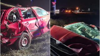 Accident grav în Suceava. Un tânăr a murit după ce s-a răsturnat de mai multe ori cu mașina