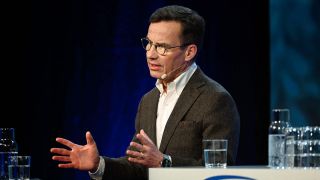 Premierul suedez Ulf Kristersson 