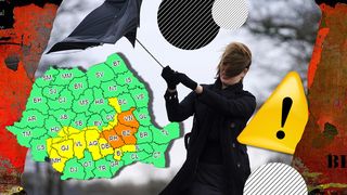 VIDEO- Cod portocaliu de viscol și vreme rea în mai multe județe. Vezi HARTA